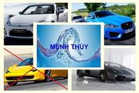 Mệnh Thủy hợp xe màu gì?