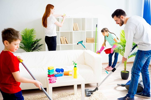 Dịch vụ vệ sinh nhà cửa theo giờ giá rẻ