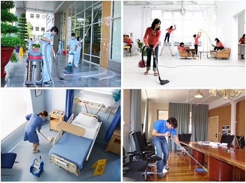 Giá dịch vụ vệ sinh nhà mới cửa xây dựng Hà Nội