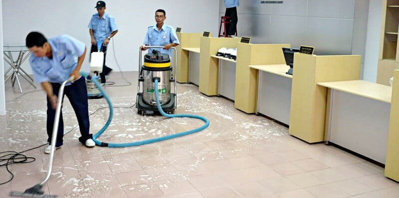 Hướng dẫn vệ sinh công nghiệp đúng chuẩn