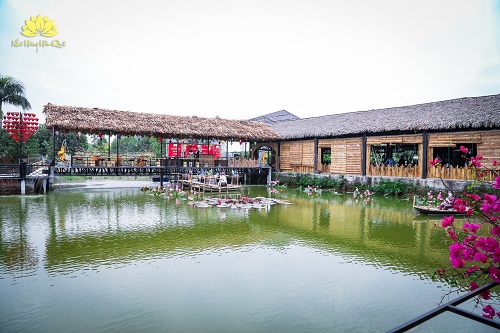 nhà hàng đồng quê tại Bắc Ninh