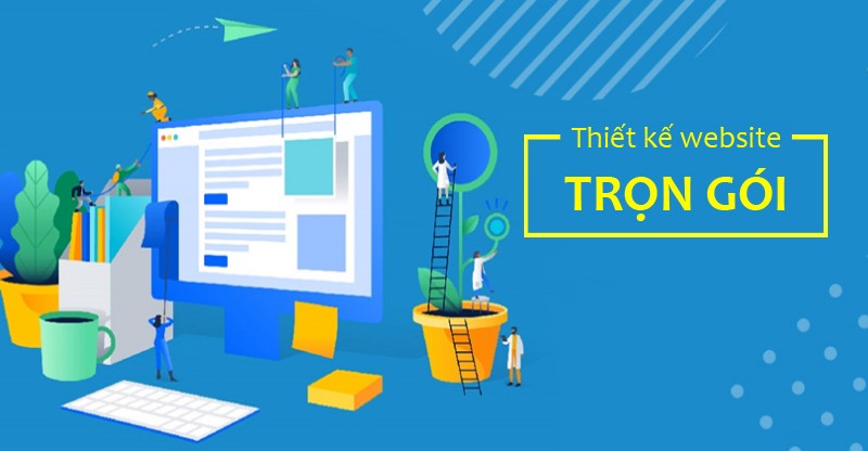 Thiết kế website cơ khí trọn gói